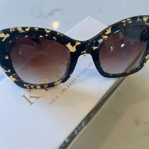 KREWE Tortoise Shell Sunglasses